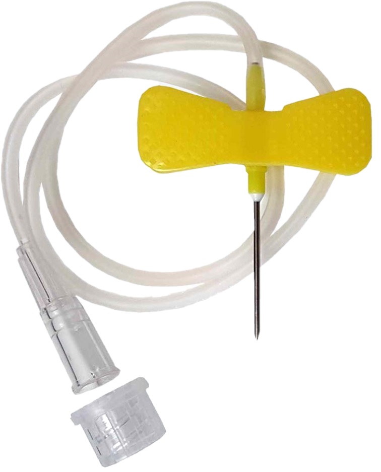 Infusion Set Butterfly Scalp Vein Winged 20 Gaug .. .  .  